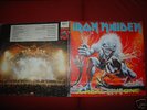 IRON MAIDEN { A REAL LIVE ONE } ORIGINAL LP