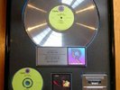 JIMI HENDRIX  RIAA Platinum Disc Record LP - Rare Award