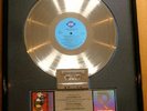 SAMANTHA/SAM FOX(ex-Page 3) RIAA Gold Disc Record