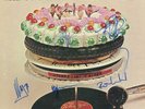 ROLLING STONES FULL BAND SIGNED ALBUM COVER WITH C.O.A.