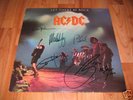 Autographed Signed LP Album AC/DC  - Bon Scott