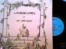 JIM SPENCER Landscapes RARE LP Major Arcana w/insert