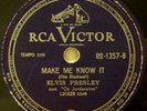 ELVIS PRESLEY 78 RPM IT'S NOW OR NEVER /MAKE ME KNOW IT