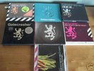 7 Gatecrasher inc Red, Black, Wet and one Aus release