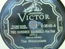 45)   78 RPM   THE MISSOURIANS   VICTOR V-38145