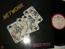 NETWORK I Need You RAMS HORN '84 Ultra rare FUNK/SOUL