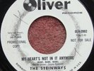 RARE THE STEINWAYS northern soul 45 OLIVER promo copy 