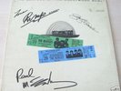 THE BEATLES group autographed signed ALBUM / LP w/COA
