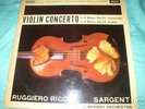 Decca SXL 2279 WBG ED1 TCHAIKOVSKY DVORAK RICCI SARGENT
