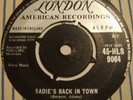 Sonny Burgess - Sadie's Back In Town - RARE