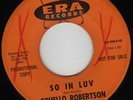 OTHELLO ROBERTSON northern soul 45 “So In Luv”  LISTEN