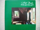Nick Drake - Five Leaves Left. Original Pink Rim Issue