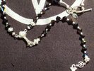 Coven Jinx Satanic Fancy Rosary Necklace Occult Magick