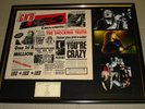 GUNS N ROSES Signed x 5 Members Axl Rose Slash LP Frame