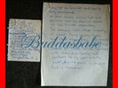 Marc & June Bolan Hand Written Poem100% Authentic T.Rex