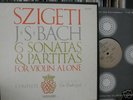JOSEPH SZIGETI- BACH SONATAS & PARTITAS- VANGUARD