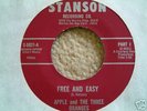 APPLE and THE THREE ORANGES-free and easy US FUNK MINT