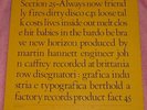 SECTION 25   Rare FACTORY RECORDS Vinyl LP