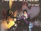 PRINCE SIGNED LETS GO CRAZY 12 INCH RECORD