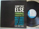 Somethin Else Adderley Davis Blakey Blue Note DG RVGEAR