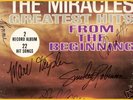 SMOKEY ROBINSON  MIRACLES  GREATEST HITS SIGNED US  LP