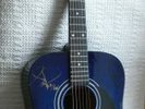 ROLLING STONE SIGNED GIBSON ACCOUSTIC GUITAR