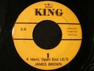 JAMES BROWN - radio station indent spots PROMO 45