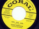 DANNY HARRISON - GIRL GIRL GIRL,    NORTHERN SOUL, RARE