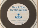 ABBA GROUP signed SONG SHEET with COA