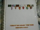 GENESIS Live 2007 TOUR ITINARY rare programme + ROME