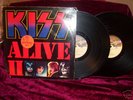 Kiss Alive II RARE MISPRINT DOUBLE LP   No Reserve
