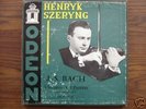 ODEON (3LP's) - BACH HENRYK SZERYNG , violin solo