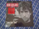 bob dylan LOVE AND THEFT factory sealed sticker 2001 LP