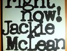 JACKIE McLEAN RIGHT NOW NEAR MINT ORIG '65 BLUE NOTE LP