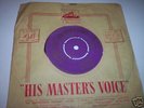ELVIS PRESLEY HOUND DOG PURPLE / GOLD RARE HMV 1957 7
