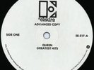 QUEEN Greatest Hits UNRELEASED 1980 Test Pressing LP