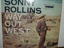 Sonny Rollins Way Out  West PROMO LP Jazz Contemporary