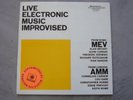 MEV AMM 1968 Electronic Music Improvised LP MINT partch