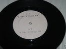 U2 very rare 1 sided white label 45 