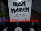 IRON MAIDEN LIVE AT DONINGTON LTD TRIPLE LP EXCELLENT