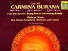 CARMINA  BURANA  / ROBERT  SHAW - Telarc DG 10056/57