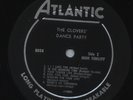 THE CLOVERS Dance Party Atlantic DOO WOP V- RARE LP