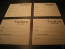 FACTORY RECORDS - PALATINE - WHITE LABEL - JOY DIVISION