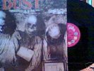 DUST S/T RARE hard rock Marc Bell Ramones textured cvr