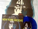 ACE FREHLEY KISS EX UK 1978 Blue Vinyl P/S 7