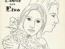 EDDIE & LISA male female folk psych private pressing LP