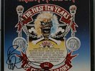 IRON MAIDEN - THE FIRST TEN YEARS,  RARE AND SIGNED