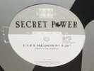 SECRET POWER - LET ME DOWN * ITALIAN / ZONE * LISTEN