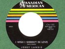 Rare 1961 Early DOO-WOP 45 by JERRY LANDIS (Paul Simon)