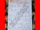 Marc Bolan Hand Written Poem   100% Authentic   T.Rex